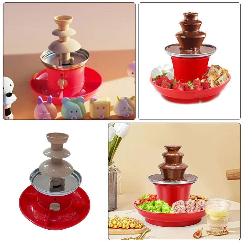 نافورة شوكولاتة للحفلات سهلة التركيب تحكم في درجة الحرارة للأعراس وأعياد الميلاد - Image 4